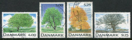 DENMARK 1999  Trees Used.  Michel 1199-1202 - Gebraucht