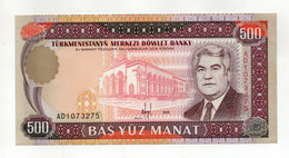 Turkmenistan - 1995 - Banconota Da 500 Manat - Nuova - (FDC35502) - Turkmenistan