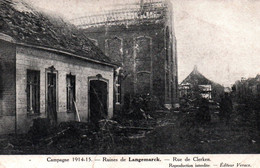 Langemarck (1914-1915) - Rue De Clerken - Langemark-Poelkapelle