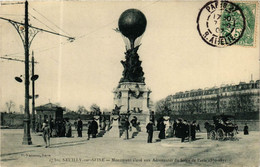 CPA PARIS 17e Monument Des Aeronautes Du Siege De Paris (500134) - Arrondissement: 17