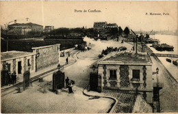 CPA PARIS 17e Porte De Conflans. (500163) - Arrondissement: 17