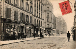 CPA PARIS (15e) Rue Des Entrepreneurs. (536787) - Arrondissement: 15