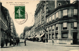 CPA PARIS (15e) Rue De Vaugirard. Prise De La Rue Des Volontaires (536817) - Arrondissement: 15