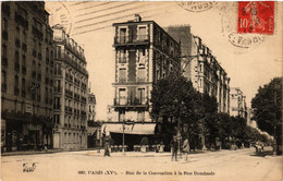 CPA PARIS (15e) Rue De La Convention. Rue Dombasle (536891) - Arrondissement: 15