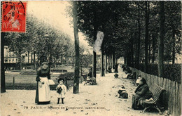 CPA PARIS (15e) Square De Vaugirard. Contre Allee (536903) - Arrondissement: 15