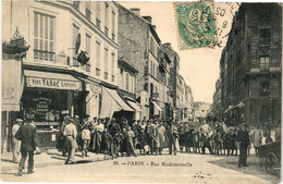 CPA PARIS (15e) Rue Mademoiselle. (536905) - Arrondissement: 15