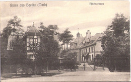 Gruß Aus BEELITZ Mark Brandenburg Heilstätte Pförtnerhaus Gelaufen 11.4.1914 TOP-Erhaltung - Beelitz
