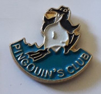 SP380 Pin's Le Pingouin's Club Plongée Sous-marine Noyon Oise Penguin Achat Immédiat - Diving