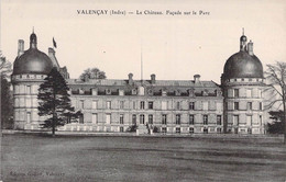 CPA - 36 - VALENCAY - Le Château - Façade Sur Le Parc - Jardin - - Autres & Non Classés
