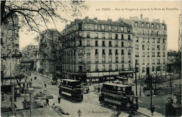 CPA PARIS 15e Rue De Vaugirard. La Porte De Versailles. P. Marmuse (509188) - Arrondissement: 15