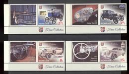 Romania 2017 Old Collection Cars 4v** MNH + 4 Labels - Ongebruikt