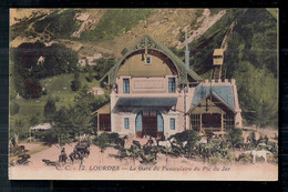 France  - Carta Postale - Lourdes - La Gare Du Funiculaire Du Pic Du Jer - Lourdes