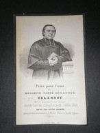 Abbé Séraphin Delannoy / Né à Quesnoy Sur Deule, Décédé Curé à Camphin Le 29 /7 /1868 - Overlijden