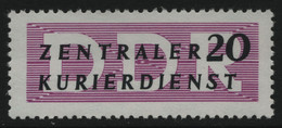 DDR 1954 - Mi-Nr. ZKD 7 XII ** - MNH - BPP-Befund - Official