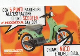ITALIA - TELECOM - HONDA SKY 50 - Motorbikes