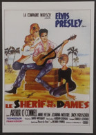 Carte Postale (cinéma Affiche Film) Le Shérif De Ces Dames (Elvis Presley) Illustration : Siry - Affiches Sur Carte
