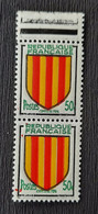 France 1955 N°1044  Petit Format Tenant à Normal **TB - Neufs