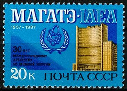 1987 Russia USSR 5741 30 Years Of The IAEA. - Neufs