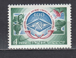 USSR 1972 - 100 Years Popov Museum Of Communications, Mi-Nr. 4049, MNH** - Unused Stamps