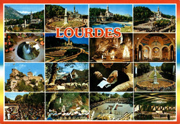 Lourdes Carte Souvenir Multi Vues 1996  CPM Ou CPSM - Lourdes