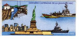 " DERNIERE CAMPAGNE DU P.H. JEANNE D'ARC " Sur Bloc Souvenir De 2009 (avec Sa Carte) N° YT BS 46 Parfait état - Militaria