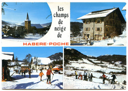74320 HABÈRE POCHE - Quatre Vues Du Village - Autres Communes