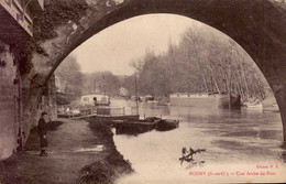 POISSY    ( YVELINES )    UNE ARCHE DU PONT - Poissy