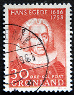 Greenland 1958 Hans Egede Missionær. Minr.42 ( Lot E 641 ) - Used Stamps