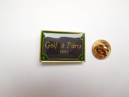 Beau Pin's , Golf à Paris 1991 - Golf