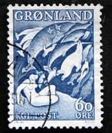 Greenland 1957  Legend.  MiNr.39  ( Lot E 650 ) - Oblitérés