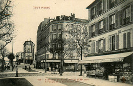 Tout Paris 12ème * N°706 * L'avenue De St Mandé , à L'angle De La Rue Michel Bizot * Maison L. VASSEUR Commerce Magasin - Arrondissement: 12