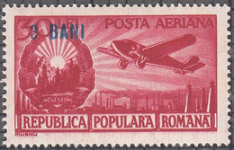 ROMANIA  SCOTT NO  C37  MINT HINGED  YEAR   1952 - Ongebruikt