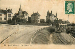 Royan * Pontaillac * Route Et Les Villas * Train Decauville ? * Ligne Chemin De Fer - Royan