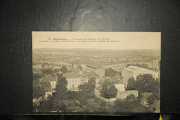 CP, 03,  MONTLUCON . PANORAMA DU QUARTIER DU CHATELET . AU MILIEU . LE LYCEE AU FOND CASERNE DU CLUSEAU - Montlucon