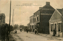 Rueil Malmaison * Buzenval * La Rue Du Colonel Rochebrune , Direction De Rueil * Faubourg Quartier - Rueil Malmaison