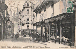 ANGERS. - Léon AUFFRAY Pianos, Orgues & Instruments, 39, Rue Saint-Aubin - Tiendas