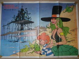 Spirou - Poster "Isabelle Et Calendula" - 1976 BE - Isabelle