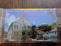 ST MAARTEN $20,- PREPAID ANTELECOM   COURTHOUSE  MINT IN WRAPPER  **10451 ** - Antillas (Nerlandesas)