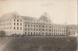 ANGERS. - Carte-Photo De La Construction Du Séminaire Rue BARRAT. Cliché RARE - Angers