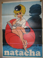 Spirou - Poster "Natacha" Par F. Walthery - 1975 BE - Natacha