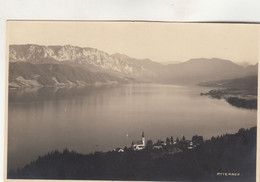 B4003) ATTERSEE - Tolle Ansicht Mit Kirche Und Blick über See ALT !! 1935 - Attersee-Orte