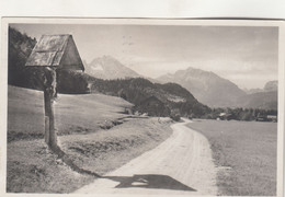 B4014) Blick Von Der AU Auf WATZMANN & Hochkalter - Gel. BERCHTESGADEN 6.11.1934 !! - Berchtesgaden