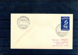 Sarre. Enveloppe Fdc. 1ere Foire Internationale. 1953 - FDC