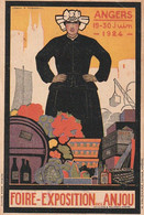 ANGERS. - FOIRE-EXPOSITION DE L'ANJOU 19- 30 Juin 1924 - Angers