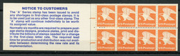 Etats-Unis, Yvert Carnet 1201a** Marques Horizontales , Scott Booklet 1736a**, Horizontal Register Marks**, MNH - 2. 1941-80