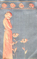 Carte Art Nouveau En Relief - 1900-1949