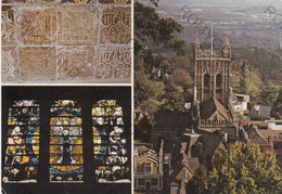 CARTOLINA  MALVERN,WORCESTERSHIRE,INGHILTERRA,REGNO UNITO,MALVERN PRIORY CHURCH,NON VIAGGIATA - Malvern