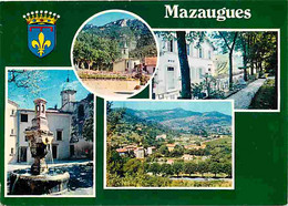 83 - Mazaugues - Multivues - Blasons - CPM - Voir Scans Recto-Verso - Other Municipalities