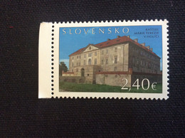 2022 Pofis 767 ** Le Manoir De L’Impératrice Marie Thérèse De Habsbourg à Holič - Unused Stamps