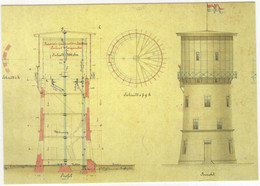 Ontwerp Voor Een Te Bouwen Watertoren In Venlo - 1886  - (Uitg. Gemeentearchief Venlo) - Venlo
